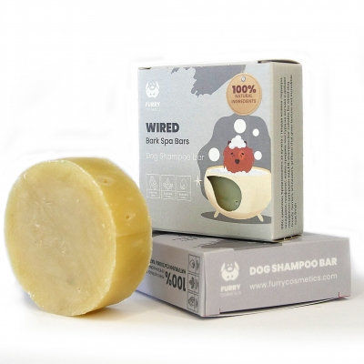 WIRED ТВЪРД ШАМПОАН ЗА КУЧЕТА, 85 гр