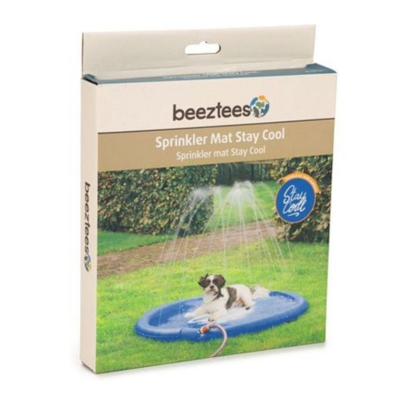 Водна площадка за игра Beeztees Stay cool Sprinkler mat за кучета – 100 см син