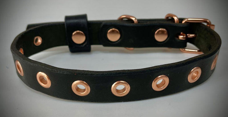 Бутиков кожен нашийник- №135 4