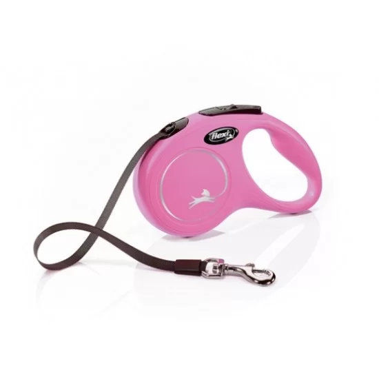 flexi New Classic Medium - 5м лента, до 25 кг - розов