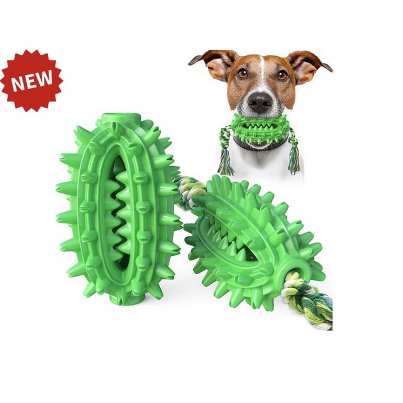 Дентална играчка за куче PET INTEREST Cactus Tooth Ball with Rope 8