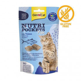 GIMCAT NUTRI POCKETS FISH WITH TUNA 60GR
