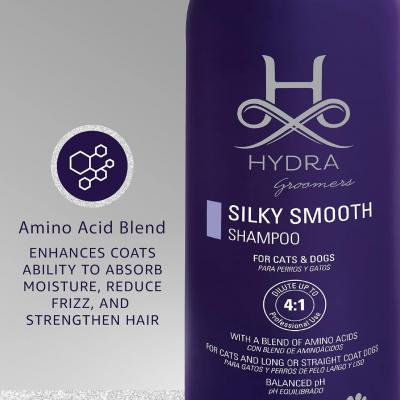 HYDRA GROOMERS SILKY SMOOTH ШАМПОАН 1000 МЛ (4:1) 4