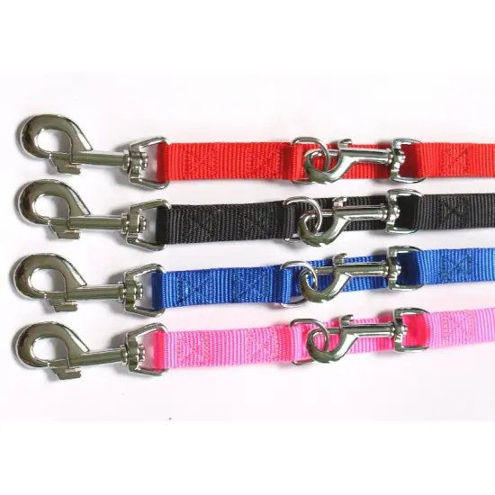 anipro Sport+ повод от лента 1.5/200см черен - удължаващ се