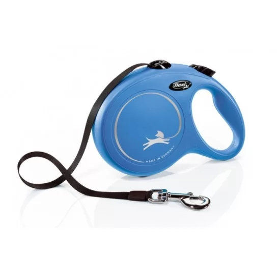 flexi Classic Long Medium – 8м въже, до 20 кг - цвят син