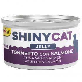 GC SHINYCAT JELLY TUNA WITH SALMON 70g