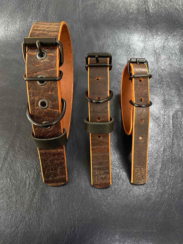 Нашийник „Vintage Brown” 4