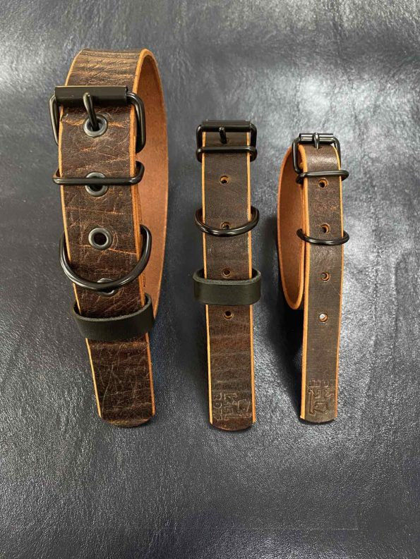 Нашийник „Vintage Brown” 3