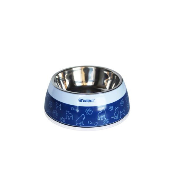 Двойна купа PET INTEREST Deluxe Dual Bowl Paw & Bone 4
