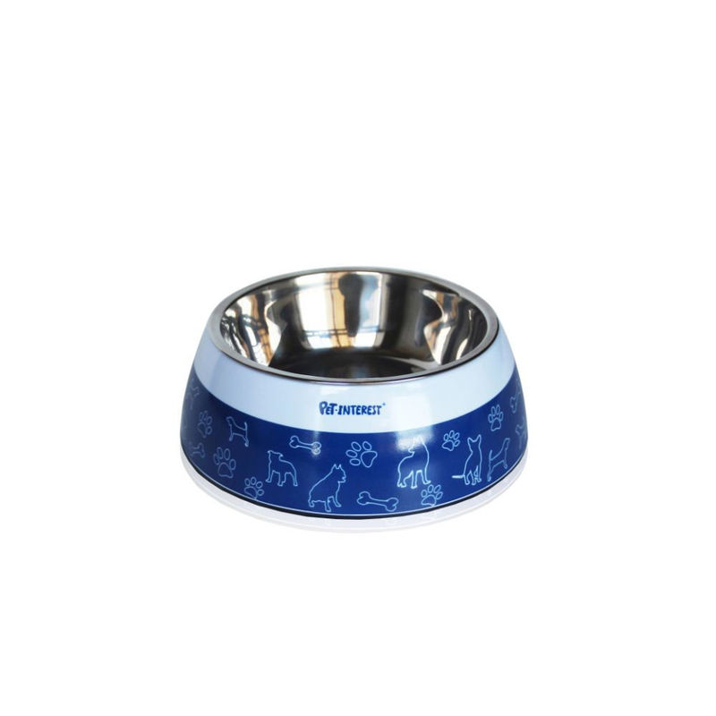 Двойна купа PET INTEREST Deluxe Dual Bowl Paw & Bone 5