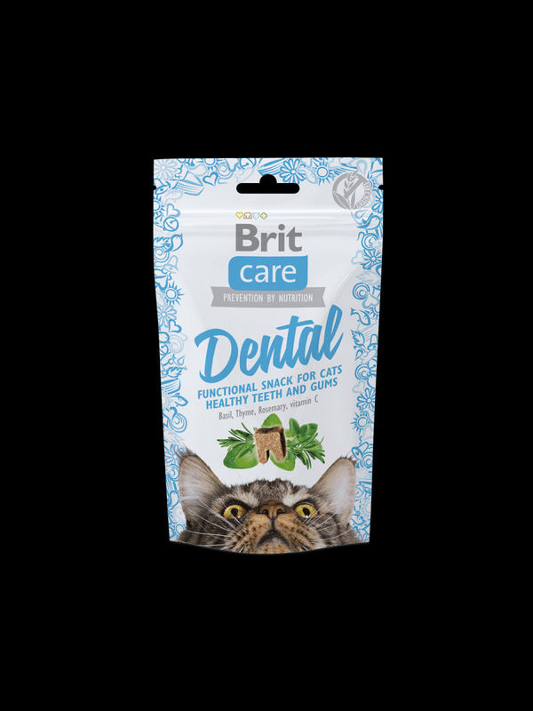 Brit Care Cat Snack Dental – дентално лакомство за котки 50 гр. 50 гр.