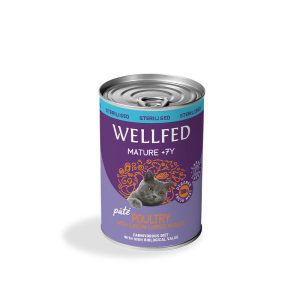 Консерва за котка WELLFED Sterilised Adult – Turkey & Calf (12months – 7 years) 10