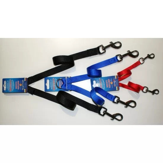 anipro накрайник за две кучета 10мм/25см червен