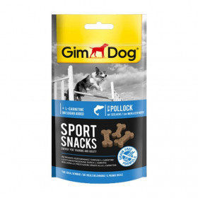 GIMDOG SPORTSNACKS WITH COALFISH 60G