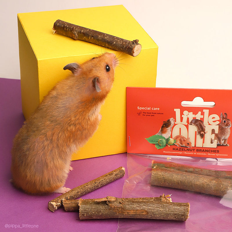 Натурални лешникови клонки Little One за здрави зъби 7 бр. 1 бр. 2