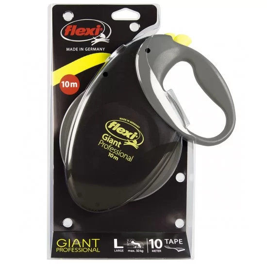 flexi Giant L - 10 м лента, до 50 кг, черен