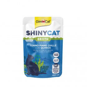 GC SHINYCAT POUCH YELLOWFIN TUNA WITH QUINOA IN BROTH 70g