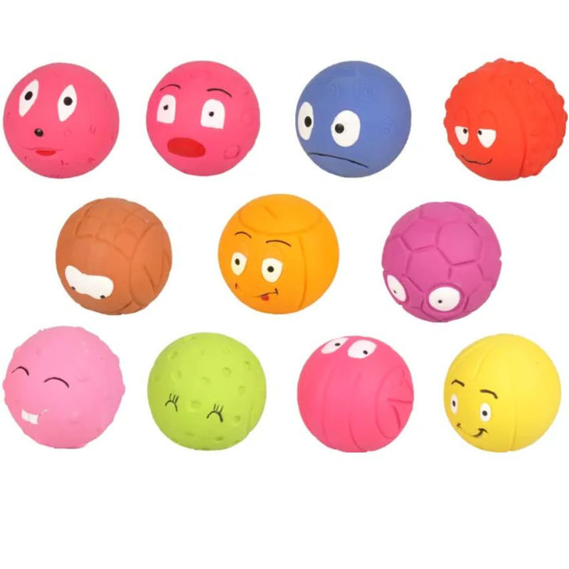 Латексова топка Flamingo Latex ball за куче микс