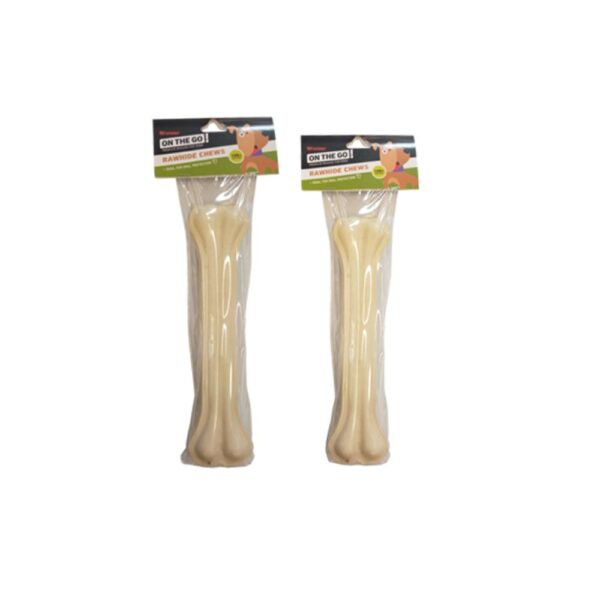 Кокали за куче ON THE GO White Pressed Bones 15