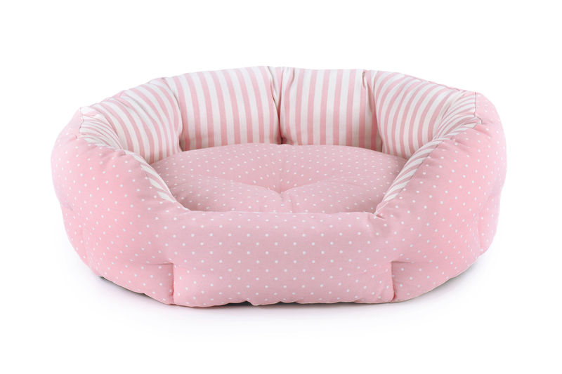 Prime Nanne Розово кучешко легло Record  с подвижна възглавничка 50/45/18 см