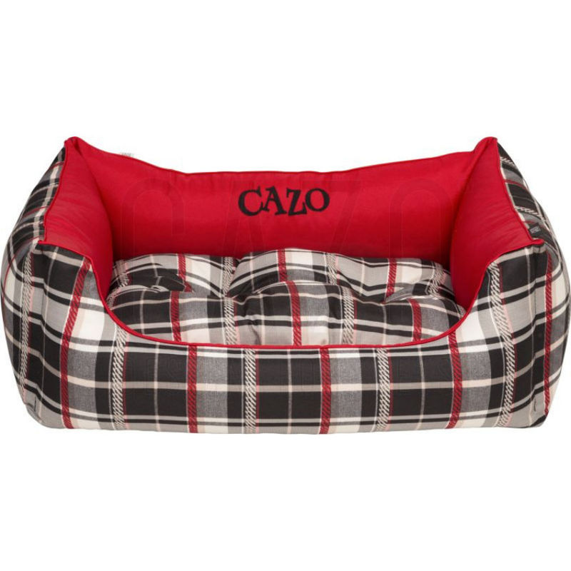 Легло CAZO Bed Scotland Line червено 65х50 см 65 x 50 см.