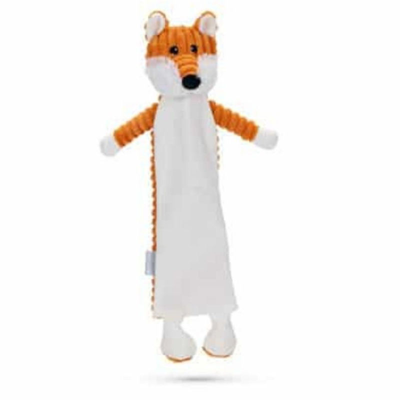 Плюшена играчка за куче Beeztees с място за бутилка – Лисица Оранжев