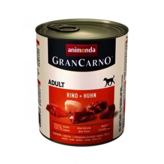 GranCarno® Adult говеждо+ пиле, 800 гр