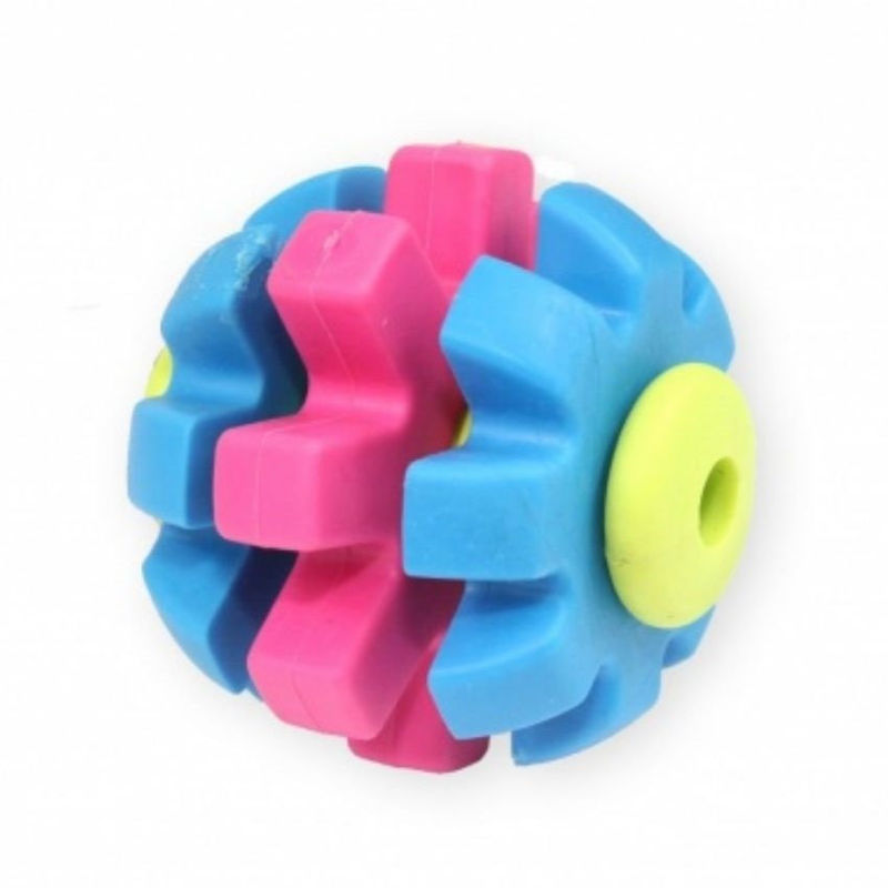 Дентална топка за кучета с аромат на телешко PET NOVA многоцветна, 7 см,  микс 2