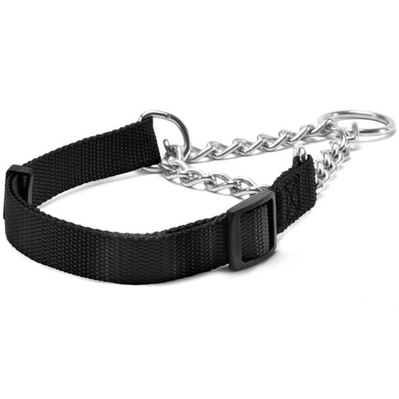Нашийник за кучета – текстилен душач Record 40 см Черен 3