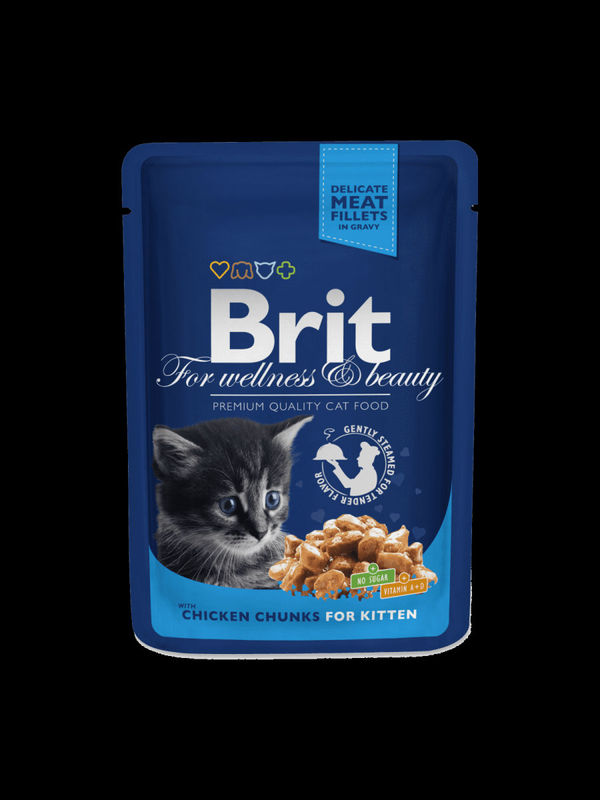 Пауч за котка Kitten Brit Premium Cat pouch 100гр. 0.100 кг.