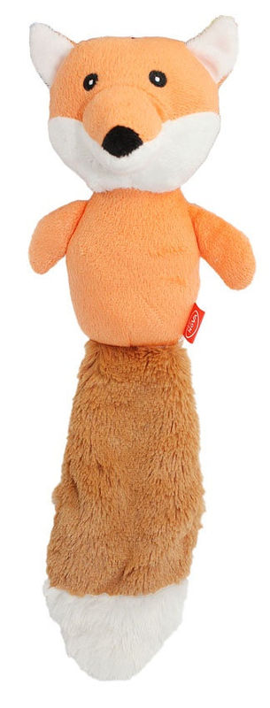 Плюшена играчка за куче PET NOVA, лисица със звук 36 см. 2