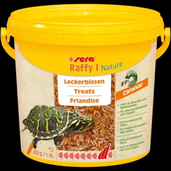 sera Raffy I Nature - храна за костенурки, 3800 мл