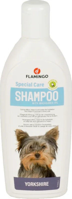 Неутрален шампоан Flamingo за кучета, подходящ за Йоркширски териери, 300мл 300мл.