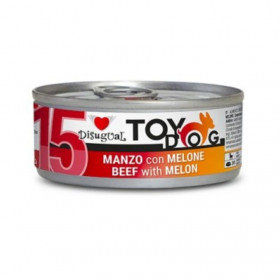 Консервирана храна за кучета от малки породи Disugual Toy Dog 15 Beef and melon с 92% телешко месо и пъпеш 85гр.