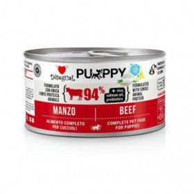 Консервирана храна за подрастващи кученца Disugual Puppy wet food Beef с 94% телешко месо 150гр.