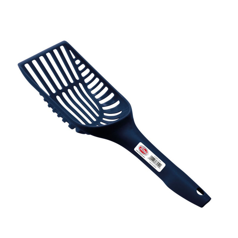 Дълбока лопатка за почистване на котешка тоалетна PET NOVA, L, син син 2