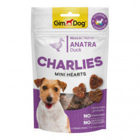 GIMDOG CHARLIES MINI HEARTS LAMB 70GR
