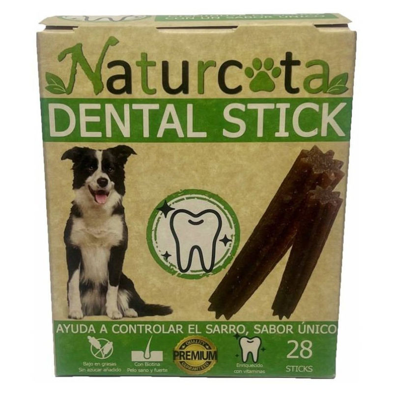 Дентални пръчици Naturcota Dental stix с биотин 28 бр.