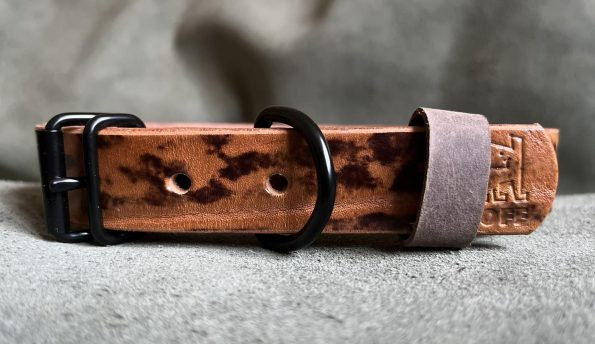 Бутиков кожен нашийник- №142