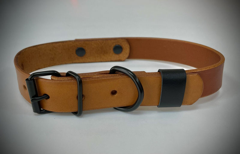 Бутиков кожен нашийник- №120 2