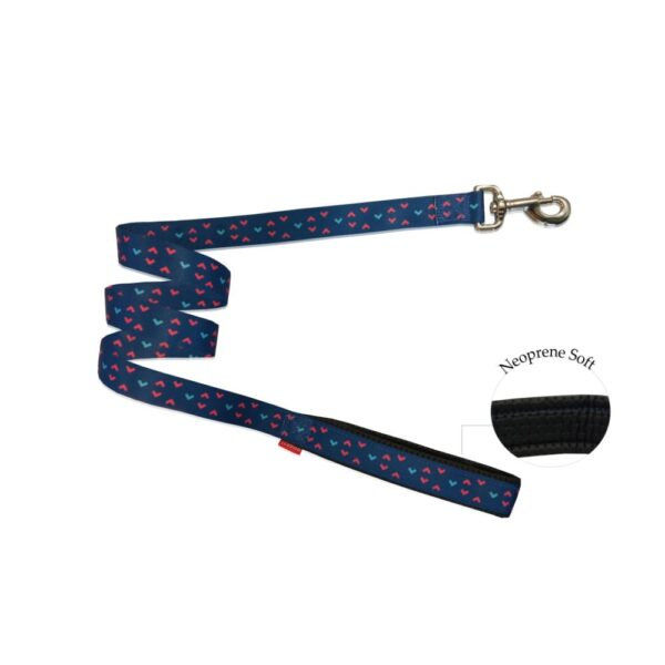 Повод подплатен с неопрен PET INTEREST CIELO