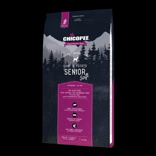 Chicopee Dog HNL Senior Soft+ мека гранула за възрастни кучета, козе и картофи, 12 кг 7