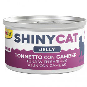 GC SHINYCAT JELLY TUNA WITH SHRIMPS 70g