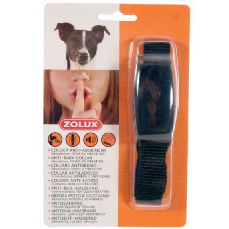 Нашийник против лай Zolux ANTI-BARK – със звук или вибрация  S 2