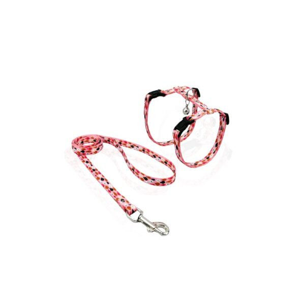 Котешки нагръдник с повод PET INTEREST Cat Harness & Leash Fish Flock 11
