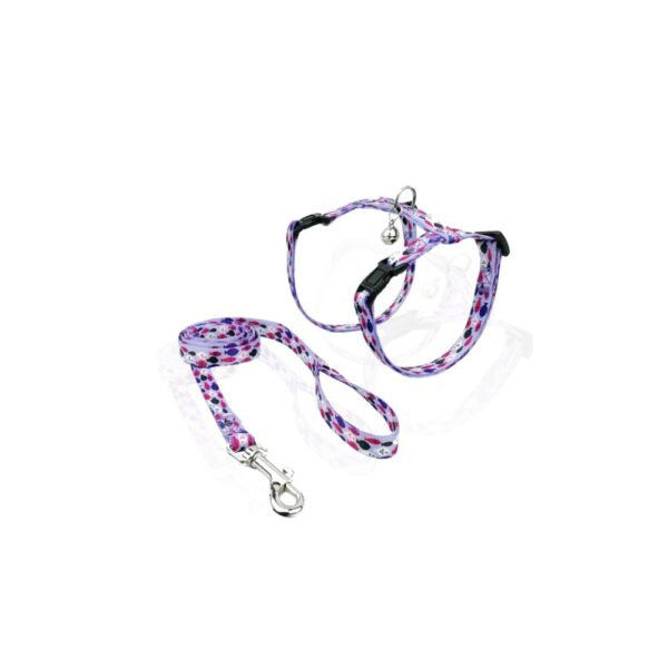 Котешки нагръдник с повод PET INTEREST Cat Harness & Leash Fish Flock 3