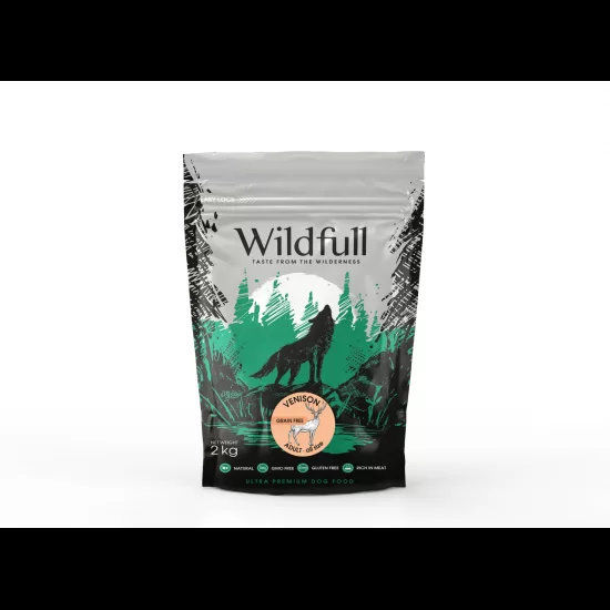Wildfull Dog Venison All Size -  за кучета от всички породи, еленско 2 кг