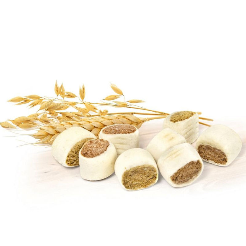 Кучешки бисквитки Record Bisco Dog с пълнеж от телешко и пилешко месо 1 кг.  1 кг.