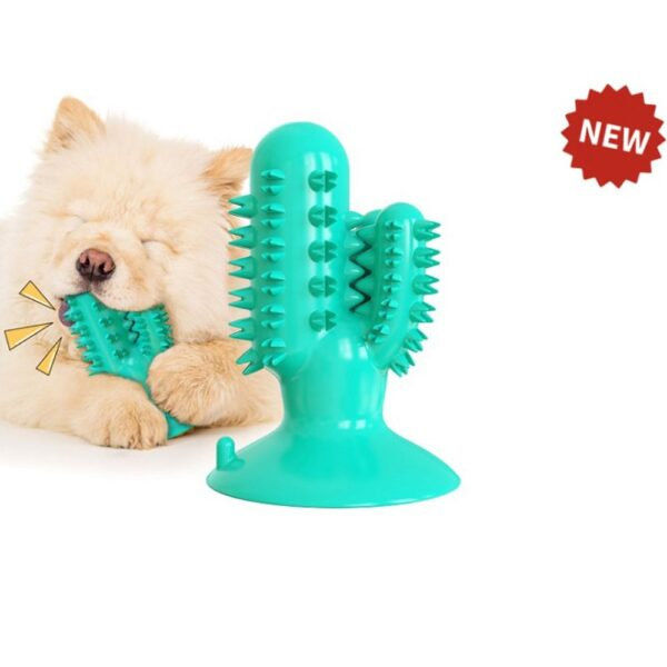 Дентална играчка за куче PET INTEREST SQUEAKER CACTUS DOG TOOTHBRUSH 5