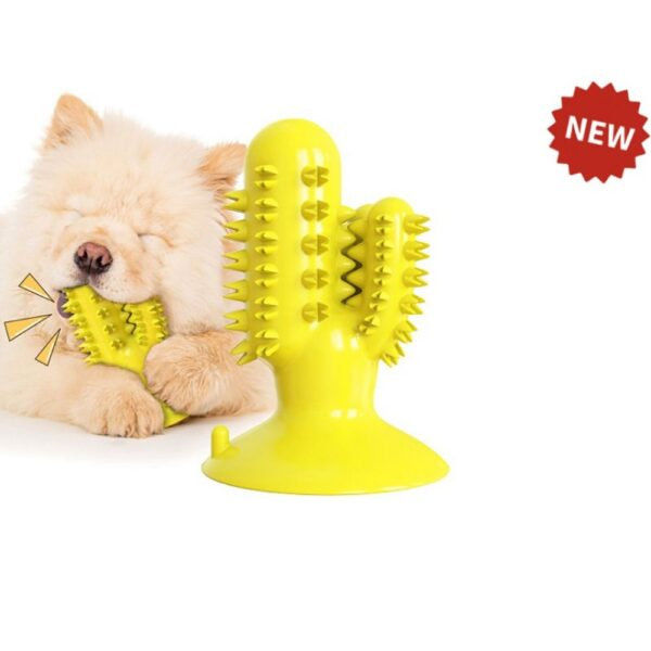 Дентална играчка за куче PET INTEREST SQUEAKER CACTUS DOG TOOTHBRUSH 7